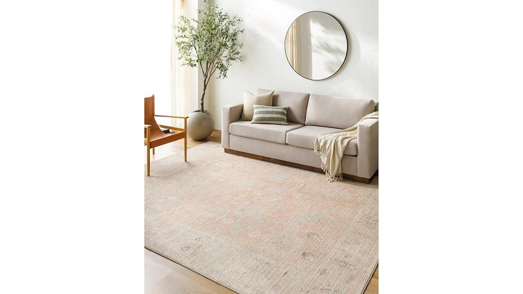 vintage medallion area rug