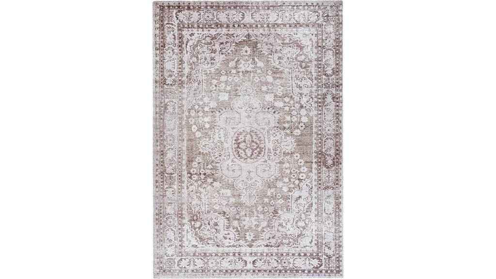 vintage medallion area rug