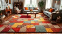 vintage patchwork rug sets