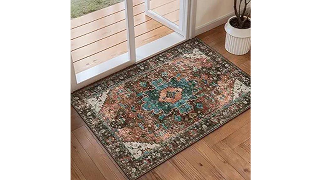 vintage washable area rug