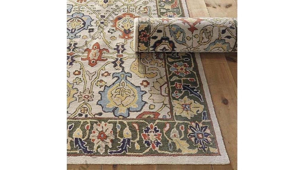 vintage wool hand tufted rugs