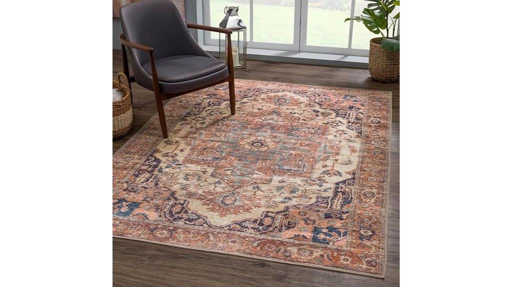 washable 6x9 bloom rug