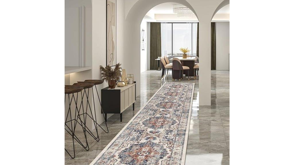 washable hallway rug
