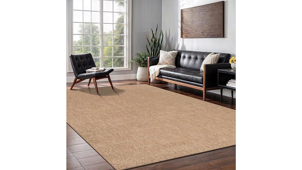washable jute rug 6x9