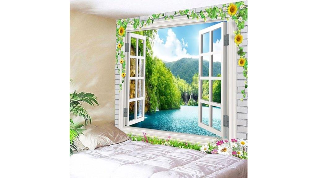 waterproof 3d wall tapestry