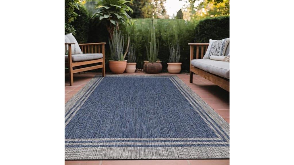 waterproof washable outdoor rug