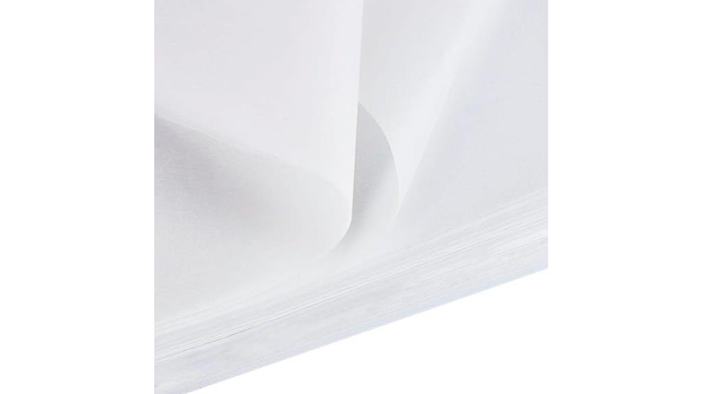 white tissue paper pack