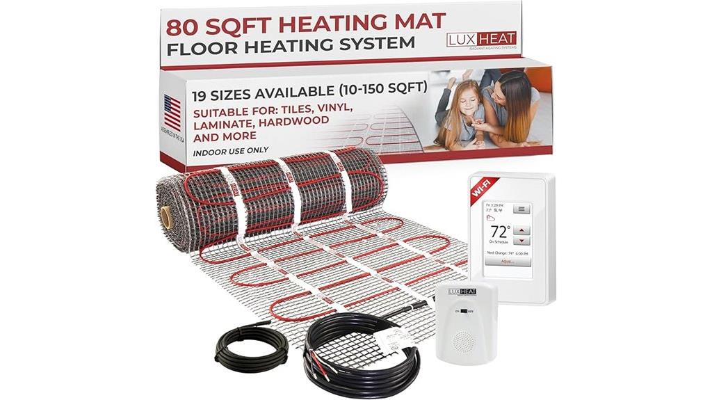 wifi controlled floor heating