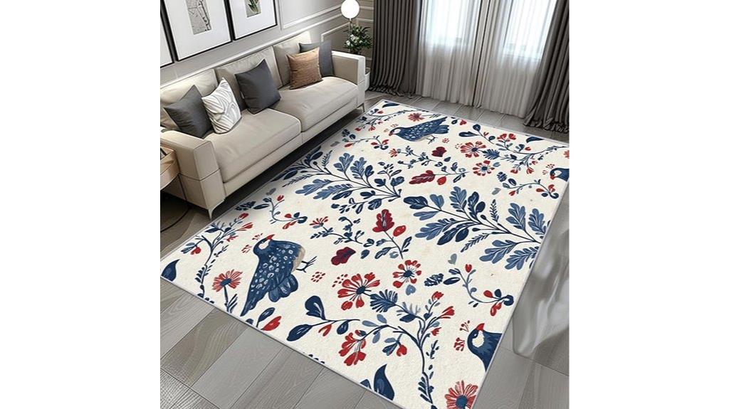 william morris art nouveau rug