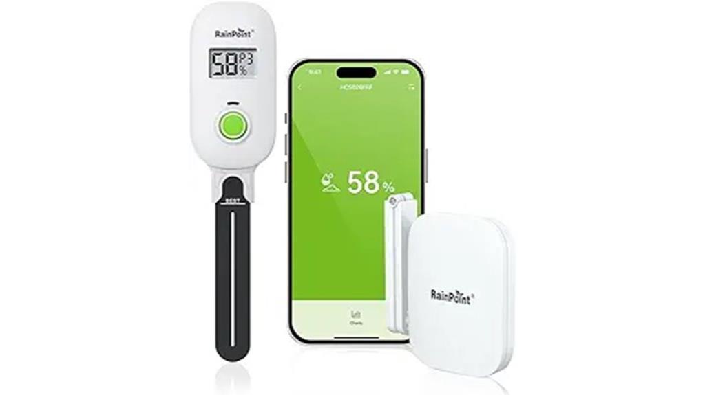 wireless plant moisture monitor