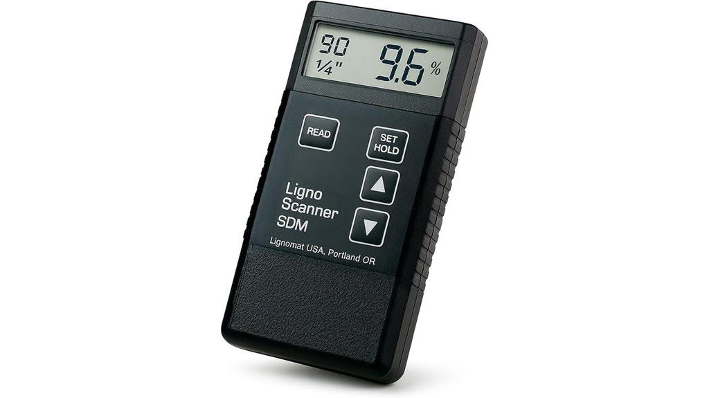 wood drywall concrete moisture meter