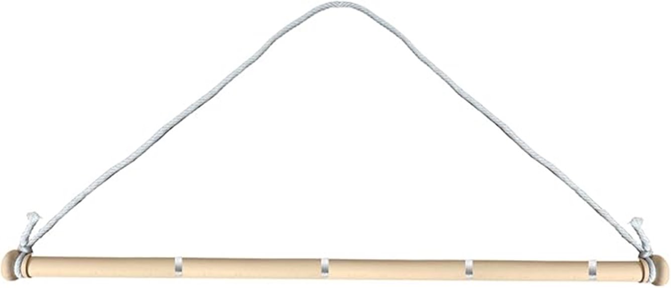 wooden tapestry hanging rod