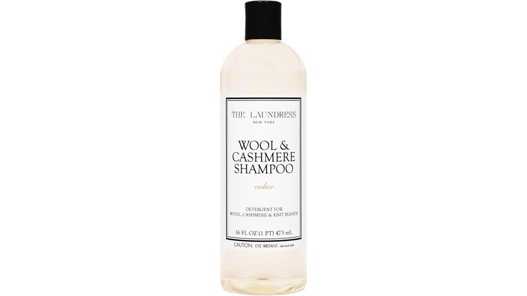 wool and cashmere shampoo
