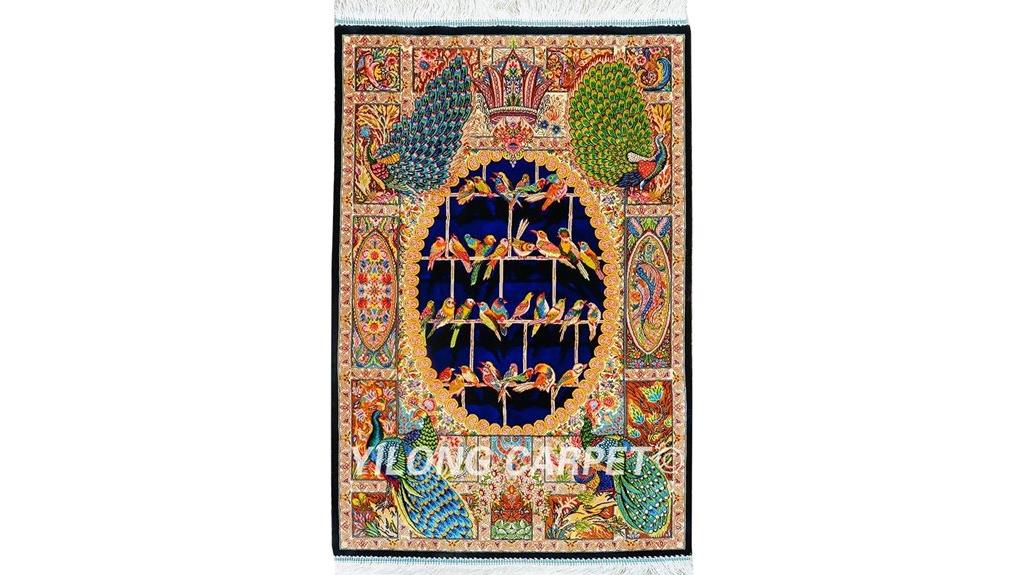 yilong handmade silk rug