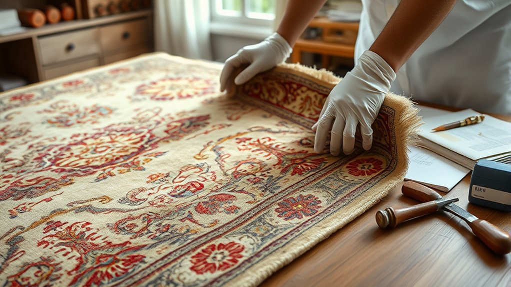 antique rug preservation tips