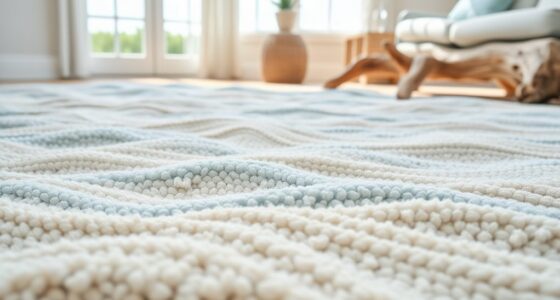 beach inspired blue and sand