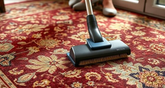 careful vintage rug maintenance