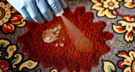 cleaning coffee tea stains