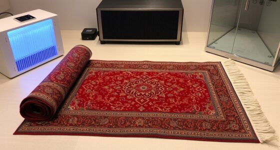 climate storage antique rugs