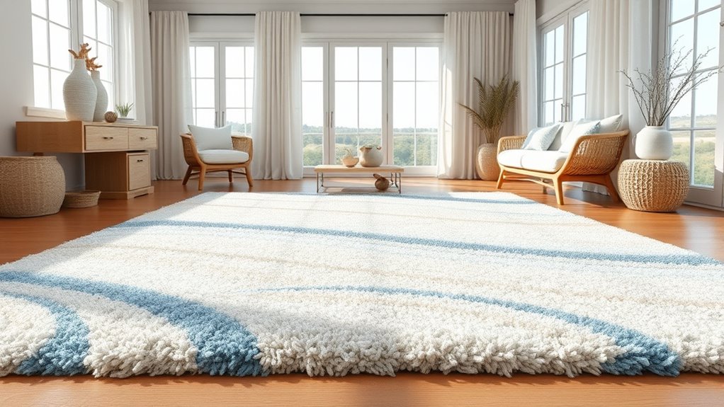 coastal calm interior decor