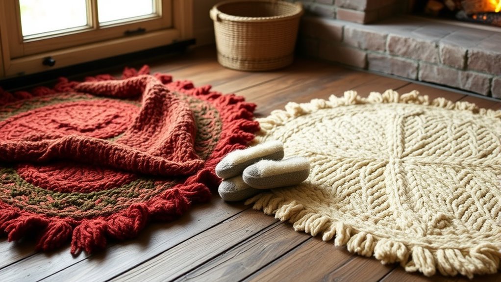 cozy rugs for winter