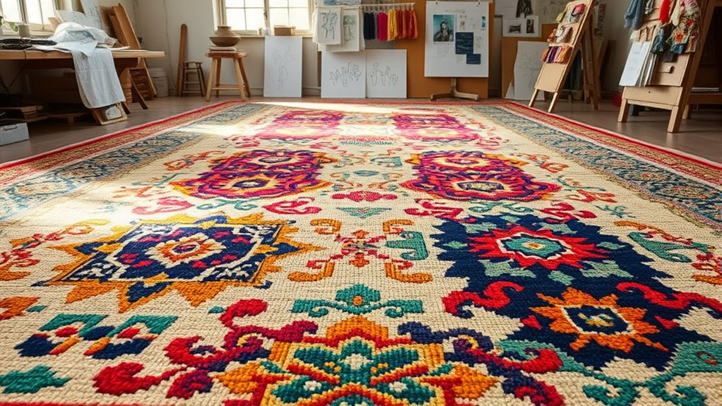 designers and weavers collaboration