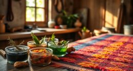 eco friendly plant and mineral dyes