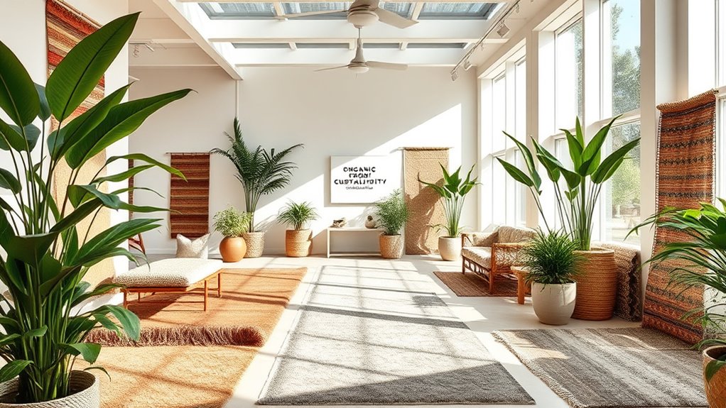 eco friendly rug manufacturing
