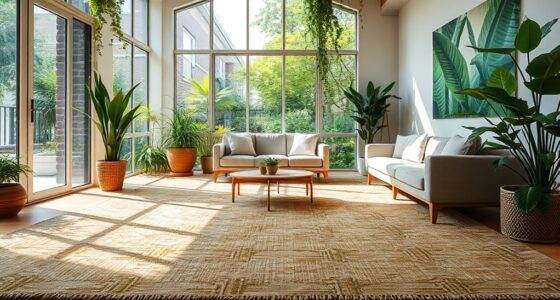eco friendly rugs enrich natural interiors