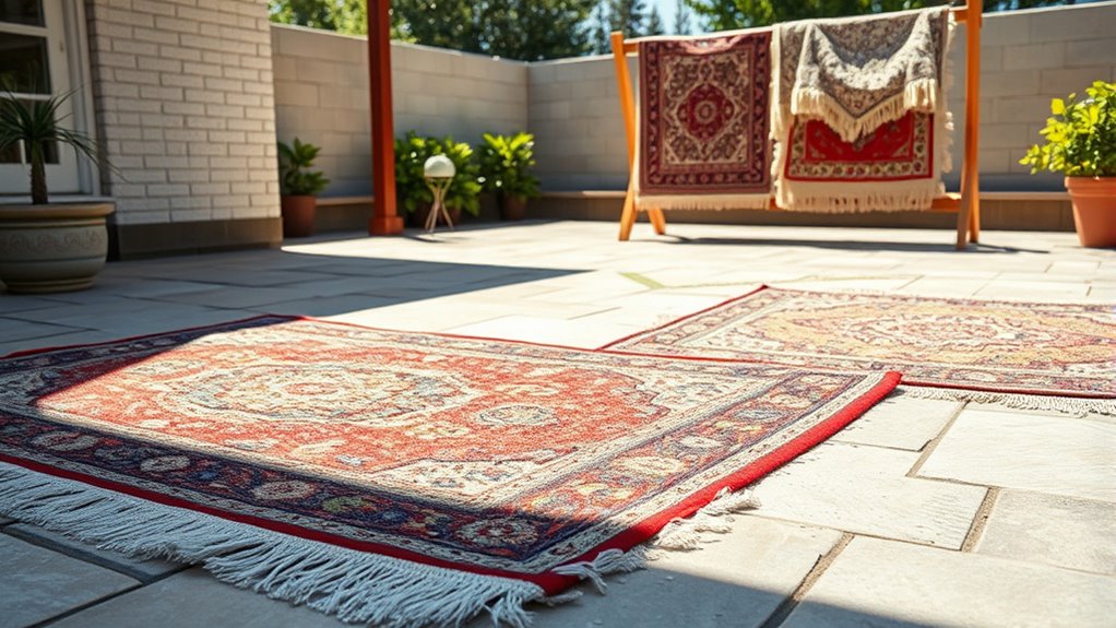 effective rug drying techniques
