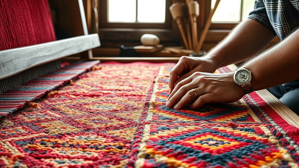 ethical handmade rug sourcing