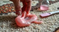 gum removal from carpets