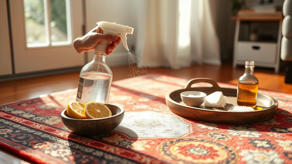 homemade rug cleaning solutions