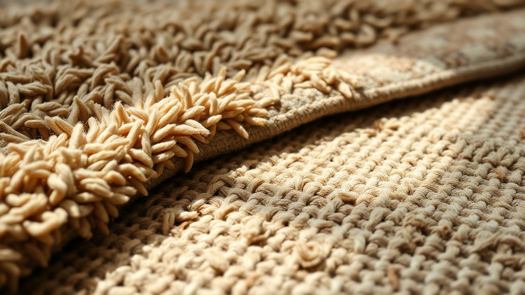 layered rugs for depth