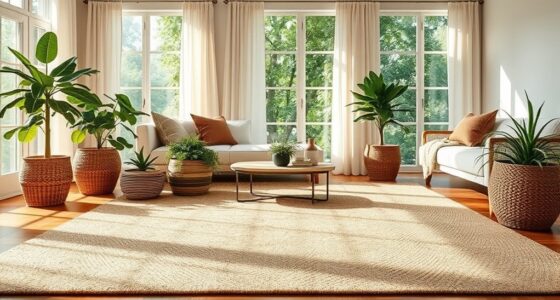 natural fiber rug connection