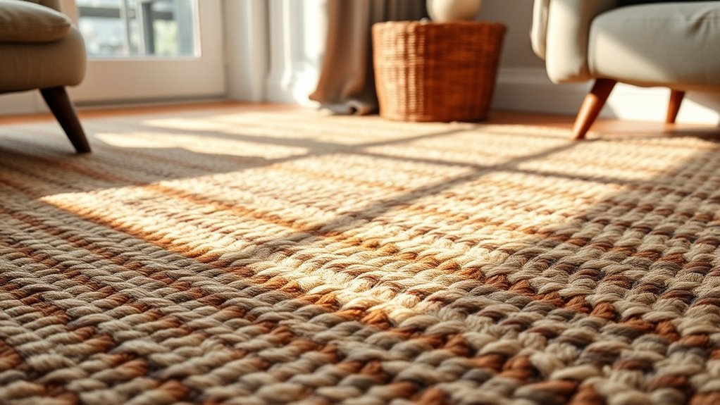 natural low voc rugs