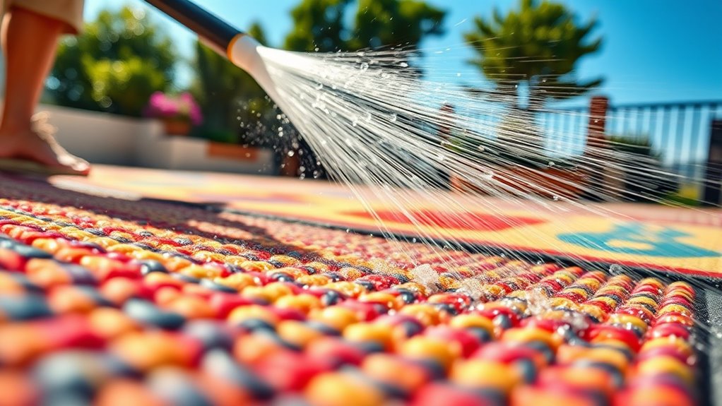 outdoor rug maintenance tips