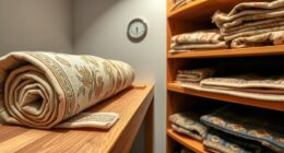 proper rug storage techniques