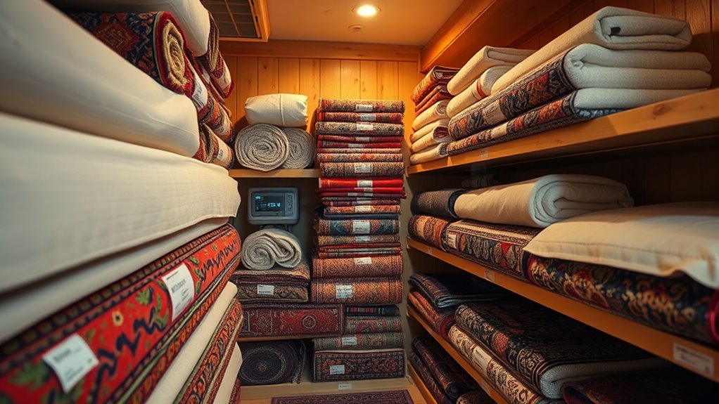 proper rug storage techniques