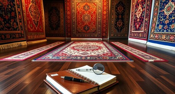 rug collection documentation tips