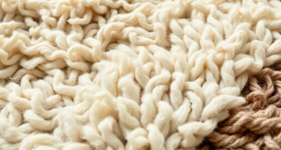 rug fibers wool silk
