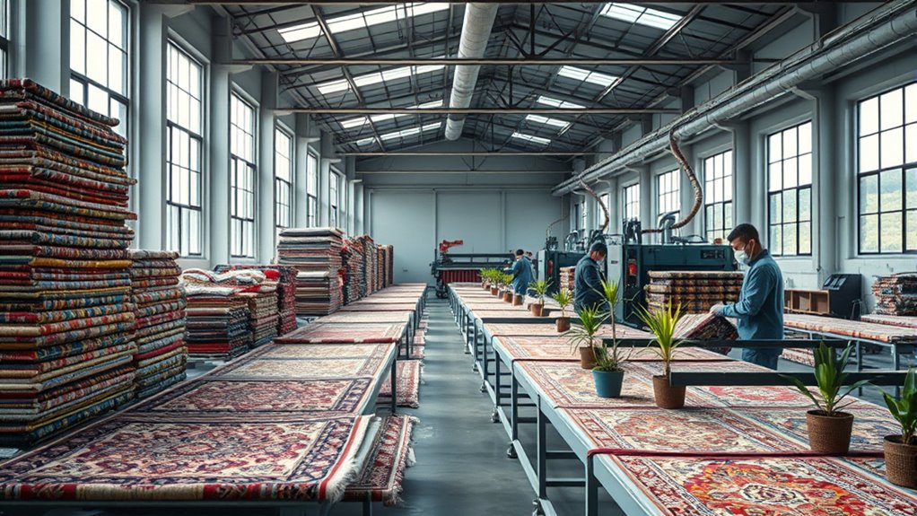 rug manufacturing carbon reduction