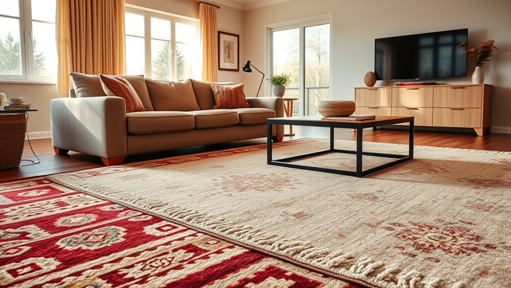 selecting ideal rug dimensions