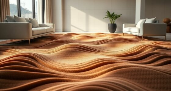three dimensional sculptural rugs