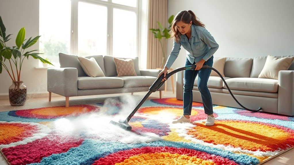 vacuum stain removal drying