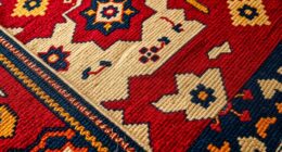 vintage rug color evaluation