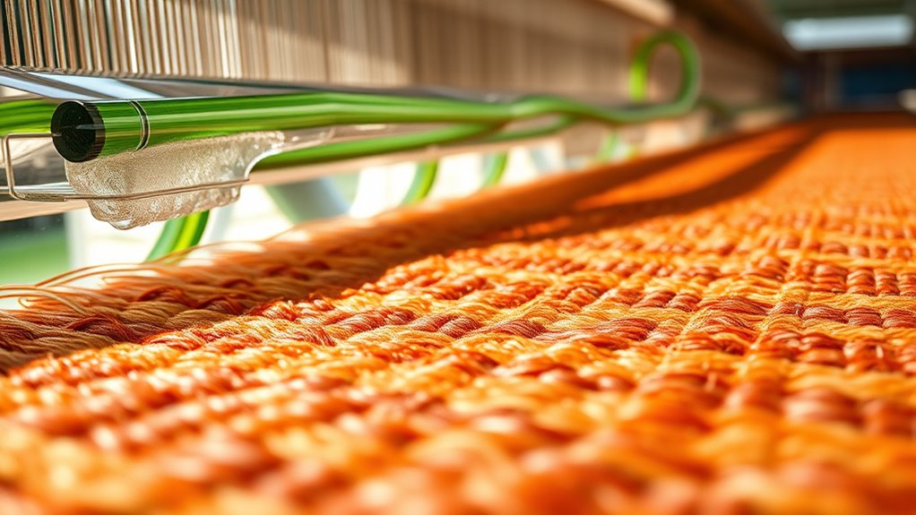 water saving rug manufacturing