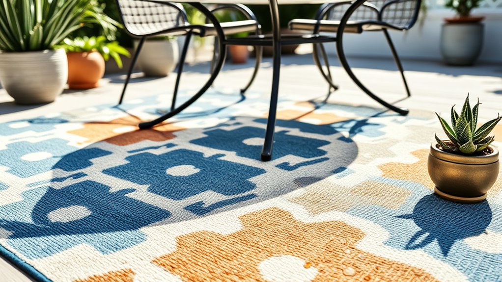 weather resistant outdoor rug cleaning