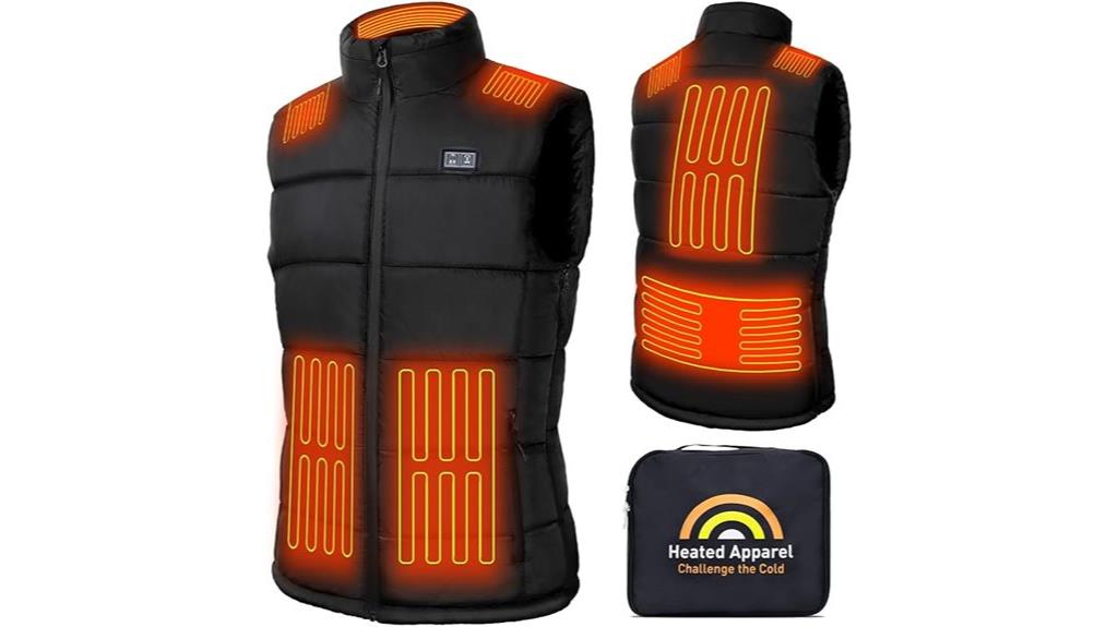 heated vest with battery