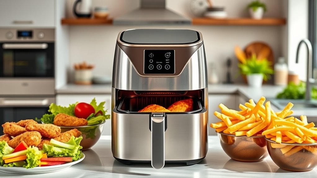 large family air fryers